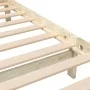 Small solid wood double bed frame 120x190 cm by vidaXL, Beds and slatted bases - Ref: Foro24-3101123, Price: 126,93 €, Discou...