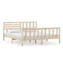 Super king solid wood bed frame 180x200 cm by vidaXL, Beds and slatted bases - Ref: Foro24-3101168, Price: 160,66 €, Discount: %