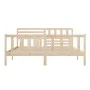 Super king solid wood bed frame 180x200 cm by vidaXL, Beds and slatted bases - Ref: Foro24-3101168, Price: 160,66 €, Discount: %