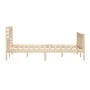 Estructura de cama de madera maciza super king 180x200 cm de vidaXL, Camas y somieres - Ref: Foro24-3101168, Precio: 160,66 €...