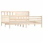 Estructura de cama de madera maciza super king 180x200 cm de vidaXL, Camas y somieres - Ref: Foro24-3101103, Precio: 162,95 €...