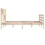 Super king solid wood bed frame 180x200 cm by vidaXL, Beds and slatted bases - Ref: Foro24-3101103, Price: 165,23 €, Discount: %