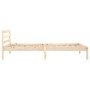 Estructura de cama madera maciza de pino 100x200 cm de vidaXL, Camas y somieres - Ref: Foro24-810420, Precio: 80,32 €, Descue...