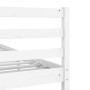 Weißer Massivholzbettrahmen 160x200 cm von vidaXL, Betten und Lattenroste - Ref: Foro24-3101099, Preis: 163,14 €, Rabatt: %