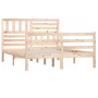 Solid wood bed frame 140x200 cm by vidaXL, Beds and slatted bases - Ref: Foro24-3101088, Price: 135,82 €, Discount: %