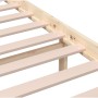 Solid wood bed frame 200x200 cm by vidaXL, Beds and slatted bases - Ref: Foro24-3101173, Price: 160,10 €, Discount: %