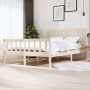 Estructura de cama de madera maciza 160x200 cm de vidaXL, Camas y somieres - Ref: Foro24-3101163, Precio: 146,34 €, Descuento: %