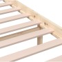 Estructura de cama de madera maciza 160x200 cm de vidaXL, Camas y somieres - Ref: Foro24-3101163, Precio: 146,34 €, Descuento: %