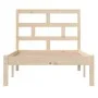 Estructura de cama madera maciza de pino 90x200 cm de vidaXL, Camas y somieres - Ref: Foro24-3101203, Precio: 84,26 €, Descue...