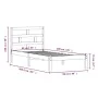 Estructura de cama madera maciza de pino 90x200 cm de vidaXL, Camas y somieres - Ref: Foro24-3101203, Precio: 84,26 €, Descue...
