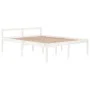 Bett für Senioren aus massivem Kiefernholz 150x200 cm von vidaXL, Betten und Lattenroste - Ref: Foro24-810620, Preis: 108,62 ...