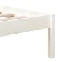Massives Bettgestell aus weißem Kiefernholz, 120 x 200 cm von vidaXL, Betten und Lattenroste - Ref: Foro24-3101214, Preis: 12...