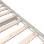 Solid white pine wood bed frame 120x200 cm by vidaXL, Beds and slatted bases - Ref: Foro24-3101344, Price: 139,45 €, Discount: %