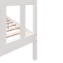 Estructura de cama madera maciza de pino blanco 120x200 cm de vidaXL, Camas y somieres - Ref: Foro24-3101344, Precio: 139,37 ...