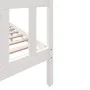 Estructura de cama madera maciza de pino blanco 120x200 cm de vidaXL, Camas y somieres - Ref: Foro24-3101344, Precio: 135,81 ...