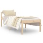 Bett für Senioren aus massivem Kiefernholz 90x200 cm von vidaXL, Betten und Lattenroste - Ref: Foro24-810599, Preis: 108,15 €...