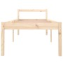 Bett für Senioren aus massivem Kiefernholz 90x200 cm von vidaXL, Betten und Lattenroste - Ref: Foro24-810599, Preis: 108,15 €...