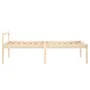 Bed for seniors solid pine wood 90x200 cm by vidaXL, Beds and slatted bases - Ref: Foro24-810599, Price: 108,88 €, Discount: %