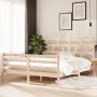 Solid pine wood bed frame 160x200 cm by vidaXL, Beds and slatted bases - Ref: Foro24-3101293, Price: 144,72 €, Discount: %