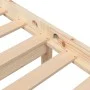 Solid pine wood bed frame 160x200 cm by vidaXL, Beds and slatted bases - Ref: Foro24-3101293, Price: 142,79 €, Discount: %