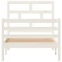 Solid pine wood bed frame 90x200 cm by vidaXL, Beds and slatted bases - Ref: Foro24-3101269, Price: 104,02 €, Discount: %