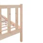Bettgestell aus massivem Kiefernholz, 140 x 190 cm von vidaXL, Betten und Lattenroste - Ref: Foro24-3101328, Preis: 131,99 €,...