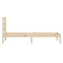 Estructura de cama madera maciza de pino 100x200 cm de vidaXL, Camas y somieres - Ref: Foro24-3101208, Precio: 88,85 €, Descu...