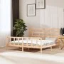 Bettgestell aus massivem Kiefernholz, 180 x 200 cm von vidaXL, Betten und Lattenroste - Ref: Foro24-3101363, Preis: 153,23 €,...