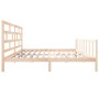 Solid pine wood bed frame 180x200 cm by vidaXL, Beds and slatted bases - Ref: Foro24-3101363, Price: 155,33 €, Discount: %