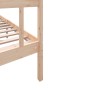 Solid pine wood bed frame 180x200 cm by vidaXL, Beds and slatted bases - Ref: Foro24-3101363, Price: 155,33 €, Discount: %