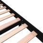 Estructura de cama madera maciza de pino negro 75x190 cm de vidaXL, Camas y somieres - Ref: Foro24-3101312, Precio: 125,55 €,...
