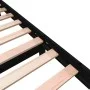 Solid black pine wood bed frame 75x190 cm by vidaXL, Beds and slatted bases - Ref: Foro24-3101312, Price: 123,99 €, Discount: %