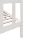 Solid white pine wood bed frame 140x200 cm by vidaXL, Beds and slatted bases - Ref: Foro24-3101349, Price: 142,20 €, Discount: %