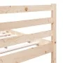 Small double bed frame solid wood 135x190 cm by vidaXL, Beds and slatted bases - Ref: Foro24-3101258, Price: 129,78 €, Discou...