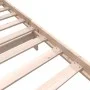 Solid pine wood bed frame 90x200 cm by vidaXL, Beds and slatted bases - Ref: Foro24-3101333, Price: 91,11 €, Discount: %