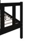 Estructura de cama madera maciza de pino negro 100x200 cm de vidaXL, Camas y somieres - Ref: Foro24-3101342, Precio: 138,73 €...