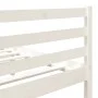 Solid white pine wood bed frame 140x190 cm by vidaXL, Beds and slatted bases - Ref: Foro24-3101264, Price: 141,00 €, Discount: %