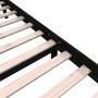 Estructura de cama de madera maciza de pino negro 140x190 cm de vidaXL, Camas y somieres - Ref: Foro24-3101332, Precio: 187,30 €