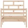 Estructura de cama madera maciza 90x200 cm de vidaXL, Camas y somieres - Ref: Foro24-3101268, Precio: 93,28 €, Descuento: %