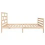Estructura de cama madera maciza 90x200 cm de vidaXL, Camas y somieres - Ref: Foro24-3101268, Precio: 93,28 €, Descuento: %