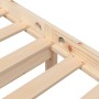 Solid wood bed frame 90x200 cm by vidaXL, Beds and slatted bases - Ref: Foro24-3101268, Price: 93,22 €, Discount: %