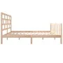 Estructura de cama de madera maciza de pino 160x200 cm de vidaXL, Camas y somieres - Ref: Foro24-3101358, Precio: 137,65 €, D...