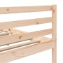 Bettgestell aus massivem Kiefernholz, 200 x 200 cm von vidaXL, Betten und Lattenroste - Ref: Foro24-3101303, Preis: 151,94 €,...