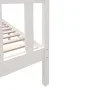 Solid white pine wood bed frame 135x190 cm by vidaXL, Beds and slatted bases - Ref: Foro24-3101324, Price: 150,90 €, Discount: %