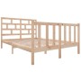 Estructura de cama madera maciza de pino 120x190 cm | Foro24.es | Tu tienda online para hogar, jardín y más Foro24.es
