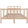 Estructura de cama madera maciza de pino 120x190 cm | Foro24.es | Tu tienda online para hogar, jardín y más Foro24.es