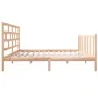 Bettgestell aus massivem Kiefernholz, 120 x 190 cm von vidaXL, Betten und Lattenroste - Ref: Foro24-3101318, Preis: 119,26 €,...