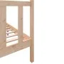 Solid pine wood bed frame 120x190 cm by vidaXL, Beds and slatted bases - Ref: Foro24-3101318, Price: 119,26 €, Discount: %