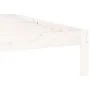 Massiver Bettrahmen aus weißem Kiefernholz, 160 x 200 cm von vidaXL, Betten und Lattenroste - Ref: Foro24-810376, Preis: 112,...