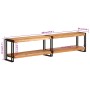 Mueble de TV madera maciza de acacia 180x30x40 cm de vidaXL, Muebles TV - Ref: Foro24-356178, Precio: 152,36 €, Descuento: %